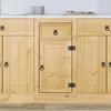 vidaXL Armadio SKI Marrone miele 40 x 46 x 81,5 cm Legno di Anteprima dell’immagine prodotto 4