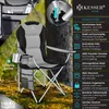 KESSER® Campingstuhl faltbar bis 150 kg Angelstuhl Produktbild-Vorschau 2