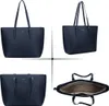 Eleganci Damen Shopper Tasche mit Reißverschluss – Produktbild-Vorschau 2