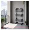 Asciugatrice pieghevole verticale con ruote, altezza 178 cm Anteprima dell’immagine prodotto 21