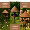 Maxito Vogelhaus mit Ständer wetterfest aus Metall und Produktbild-Vorschau 5