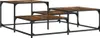 The Living Store Couchtisch Räuchereiche 107x107x40 cm Produktbild-Vorschau 7