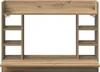 vidaXL Table murale Chêne Artisan 105 x 48 x 75 cm Bois Voir les images du produit 5