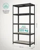 SONGMICS Standregal, Bücherregal, Lagerregal, 5 Ablagen, Produktbild-Vorschau 8