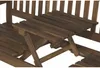 GARDAMO Florida Bank Gestell und FlächeAkazienholz -100% Produktbild-Vorschau 4