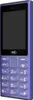 A purple HMD feature phone is shown from a front-facing angle against a light gray background. Náhled obrázku produktu