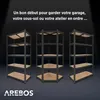 AREBOS Étagère pour charges lourdes, jeu de 3 | Étagère Voir les images du produit 7