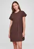 TB5040 - Ladies Organic Empire Valance Tee Dress brown M Produktbild-Vorschau 1