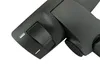Close-up of a black vacuum cleaner attachment with a switch and markings. Produktbild-Vorschau