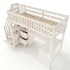 Flieks Etagenbett 90x200cm mit Schreibtisch und Stauraum, Produktbild-Vorschau 13