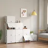 Mondeer Schuhregal Schuhschrank mit Tür, Staub- und Produktbild-Vorschau 8