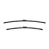 Two windshield wiper blades are shown horizontally against a white background. Produktbild-Vorschau