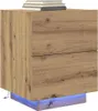 vidaXL Comodino rovere artigianale 45 x 40 x 55 cm Anteprima dell’immagine prodotto 3