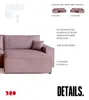 BroMARKT Ecksofa ADI XL Schlaffunktion Bettkasten L-Form Produktbild-Vorschau 8