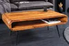 riess-ambiente Massivholz Couchtisch ALPHA 90cm braun Produktbild-Vorschau 4