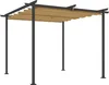 Pergola Outsunny 3x3m, pawilon ogrodowy z metalowym dachem, Podgląd zdjęcia produktu 1