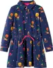 Kinderkleid mit Langen Ärmeln und Kordelzug Marineblau 116 Produktbild-Vorschau 1