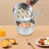Dampfgar-Topf aus Edelstahl - 2-stöckiger Dampfgarer - 2 l Produktbild-Vorschau 2