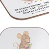 Mr. & Mrs. Panda Untersetzer Glas Erzieherin Chaos - Weiß - Produktbild-Vorschau 5