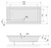 Polysan DEEP Rechteck-Duschwanne 150x75x26cm, tief, weiß Produktbild-Vorschau 6
