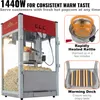 VEVOR Popcornmaschine Popcornautomat Popcorngerät 1440 W Produktbild-Vorschau 4