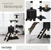 tectake® Kratzbaum Dominik 144 cm inklusive Treppe, 3 Produktbild-Vorschau 6