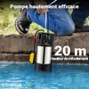 Wiltec Pompe à eau immergée 1200 W – 6000 l/h – Refoulement Voir les images du produit 2