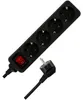REV 512278555, 1,4 metri, Interno, 1,5 mm², Nero, 4 prese Anteprima dell’immagine prodotto 1