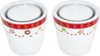 2x Teelichthalter Weihnachtstraum H 5,1cm Stabkerzen Produktbild-Vorschau 1
