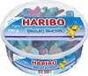 Haribo Blaue Runddose Fruchtgummi mit Schaumzucker Packung Produktbild-Vorschau 3