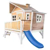 AXI Spielhaus Emma mit blauer Rutsche | Stelzenhaus in Produktbild-Vorschau 4