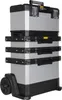 A rolling tool chest with multiple compartments. Voir les images du produit