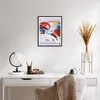 Gerahmtes Poster - Schwarzer Rahmen - Abstraktion modern - Produktbild-Vorschau 6