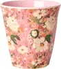 Set di 6 tazze in melamina Rice - Stampa pavone e fiori Anteprima dell’immagine prodotto 2