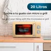 Cecotec Grill Mikrowelle Proclean 3110 Retro Żółty Podgląd zdjęcia produktu 11