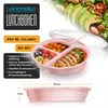 Sada 10 krabiček Arendo Meal Prep, objem 944 ml, plastové Náhled obrázku produktu 2