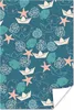 MuchoWow® Poster Strand - Muster - Pastell 120x180 cm - Produktbild-Vorschau 1