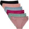 Slip Damen Slips Spitze Baumwolle Set 6 Stück Unterhosen L Produktbild-Vorschau 1