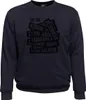 Übergrößen Sweatshirt AHORN SPORTSWEAR Kodiak schwarz Navy Produktbild-Vorschau 1