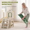 AIYAPLAY inklapbare 5-in-1 glijbaan voor peuters, met Productafbeelding-voorbeeld 9