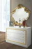 Schlafzimmer Set Barokko in Weiss/Gold 4-Teilig 160 x 200 Produktbild-Vorschau 2
