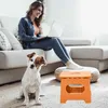 Klapphocker Kunststoff Ein Stück, Ahorngelb, Klein, Produktbild-Vorschau 2