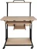Psací stůl Fife 80x65,5x130,5cm - Průmyslové dřevo světlé, Náhled obrázku produktu 12