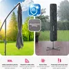 tectake® Apollon slunečník 250 x 250 cm s větrnou stříškou Náhled obrázku produktu 6