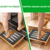 Gartenhocker, Fußhocker, Fußbank mit Anti-Rutsch-Pad, Produktbild-Vorschau 4