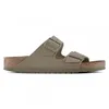 Birkenstock Arizona vegan Canvas 1024065 (40/Faded Khaki Produktbild-Vorschau 2