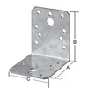 Vormann Winkelverbinder sendzimir verzinkt 50 x 50 x 35 mm Produktbild-Vorschau 3