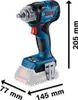 Bosch Professional GDS 18V-330 HC solo 06019L5001 Náhľad obrázku produktu 10