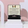 Herren Armband - Geschenk für Unserem geliebten Enkelsohn! Produktbild-Vorschau 2