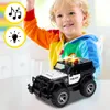 Malplay Voiture de police Jouet Voiture Sons Lumière pour Voir les images du produit 3
